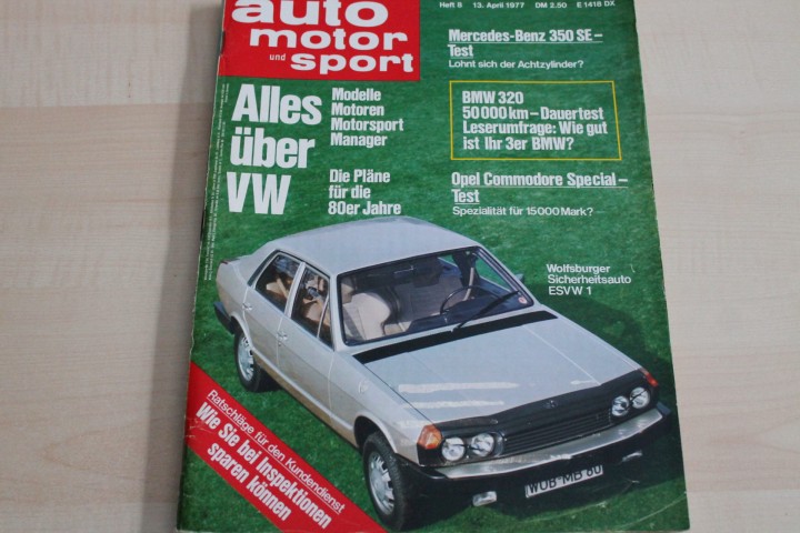 Auto Motor und Sport 08/1977